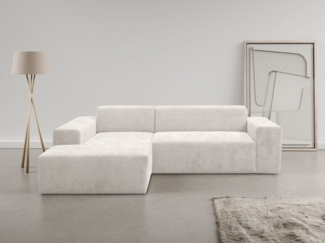 WERK2 Ecksofa Zeus-L, Curvy Trend Ecksofa mit urbaner Optik