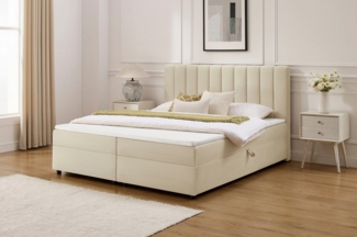 OTTO home Boxbett Haileyy inkl. Bettkasten und Topper, Liegefläche 180x200cm, erhältlich in der Größe 180x200 cm