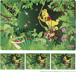 Ritzenhoff & Breker Haribo Jungle Tischset 45 x 30 cm 4er Set - DS
