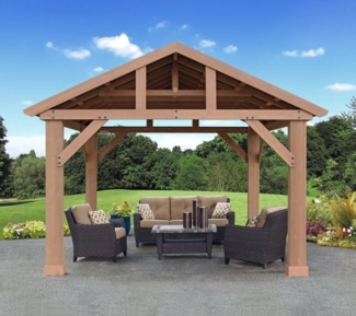 Westmann Holz Pavillon Yukon 1412 | Natur |