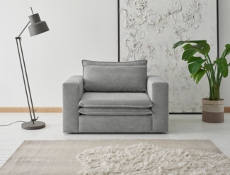 Places of Style Loveseat PIAGGE, Hochwertiger Cord, trendiger Loveseat