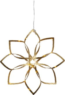 Metallstern Amaze Gold Hängeleuchte Ø 30cm