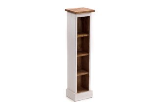 DESIGN DELIGHTS CD-Regal HOLZ CD REGAL "CD TOWER", 76cm(H), Holzregal, CD Rack mit 4 Fächern