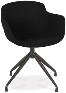 Kokoon Design Sessel Tori Metall Schwarz