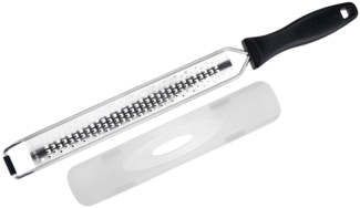 FMprofessional 22240 Reibe CHEF - lang fein - aus Edelstahl und Kunststoffgriff / Funktionsreibe