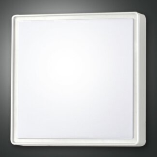 FABAS LUCE No. 3225-65-102 Deckenleuchte OBAN 30x30 weiss IP65