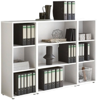 moebel-dich-auf Aktenregal OFFICE EDITION Set 2, 9 Fächer, Made in Germany