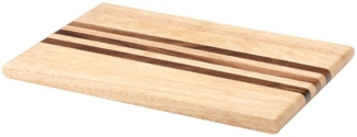 Continenta GmbH Schneidebrett mit Akazie Streifen 30 x 19 x 1,5 cm 3261
