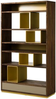 Regal Mango 111x40x193 braun geölt CHICAGO #111