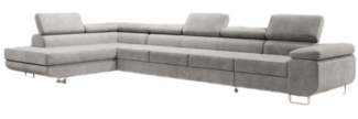 Luxusbetten24 Schlafsofa Designer Sofa Maxi, mit Schlaf- und Klappfunktion