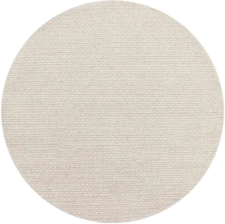 Teppich Nirvana aus Stoff Rund Ø 200 cm, Beige