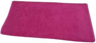 Handtuch 50x100 cm magenta-rot 20/2 Ring 600 g/m² Hotel Qualität