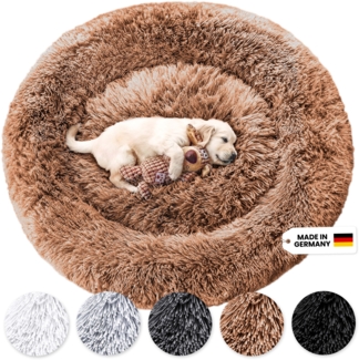 Hundebett Fluffy Plus Braun - XL - 120cm