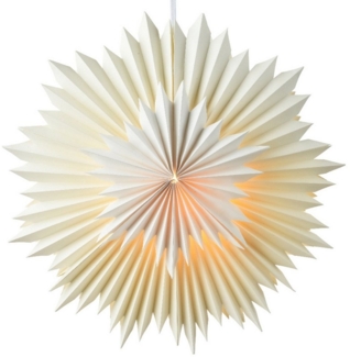 LED Papierstern CHRISTMAS