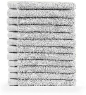 Blumtal Gästehandtücher 30x30cm - weich und saugstark, Frottee (12-St), 12er und 24er Set, 100% Baumwolle