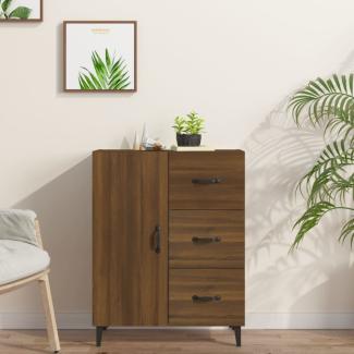 vidaXL Sideboard Braun Eichen-Optik 69,5 x 34 x 90 cm Holzwerkstoff [817356]