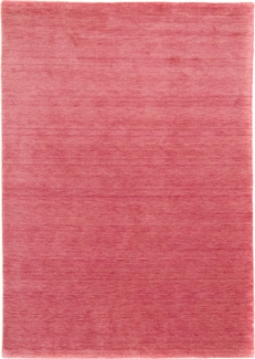 Morgenland Gabbeh Teppich - Uni - rechteckig - 240 x 170 - Rosa