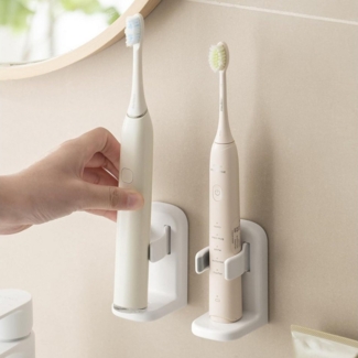LuxusKollektion Küchenorganizer-Set Elektrischer Zahnbürstenhalter 2er Set Wandbefestigung ohne Bohren