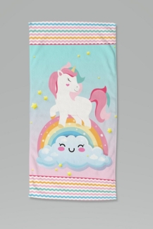 good morning Strandtuch Sweety, Velours (Packung, 1-St), Kinder Strandtuch, Mikrofaser, Velours, saugfähig, weich, leicht, bunt