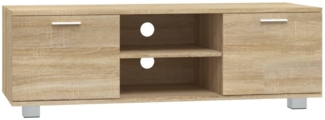 vidaXL TV-Schrank Sonoma-Eiche 120x40,5x35 cm Holzwerkstoff 342616
