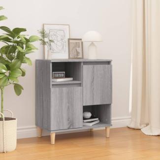 vidaXL Sideboard Grau Sonoma 60x35x70 cm Holzwerkstoff 821146