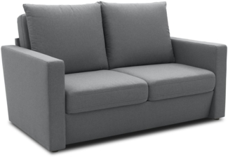 Gartenlounge Set 1 Bozhitsa 170 x 104 x 105 mit Outdoorbezug in dunkelgrau
