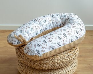 Loolay Seitenschläferkissen WAFFELPIQUE Blumen Schwangerschaftskissen Schlafen Kissen Stillkissen, M/ L oder L/ XL KISSEN + Bezug / 6 MUSTER Auswahl: Waffelstoff Waffelpique/ Türkis BLUMENWIESE Braun, Blau, Rosa, Gelb, Weiß, 170 o. 190 cm Kissen. PREMI...