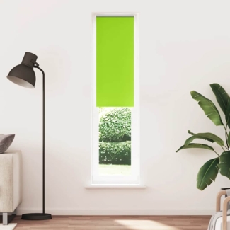 vidaXL Verdunkelungsrollo Grün 60x230 cm Stoffbreite 55,7 cm Polyester 4011328