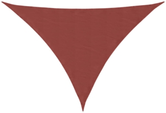 vidaXL Sonnensegel Oxford-Gewebe Dreieckig 2,5x2,5x3,5m Terrakotta-Rot 135389