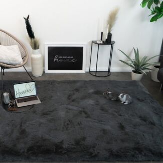 Consilio Concept Fellteppich Teppich Hasenfell Imitat HEAVEN Fell Hochflor rechteckig Höhe: 50 mm