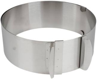 Universal Tortenring aus Edelstahl