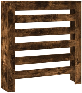 vidaXL Heizkörperverkleidung Räuchereiche 78x20x82 cm Holzwerkstoff 852685