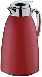 Isolierkanne Kaffeekanne Thermoskanne Teekanne cilio VENEZIA 1 L Farbauswahl rot matt