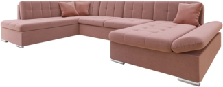 Wohnlandschaft Bergen Premium (Farbe: Venus Velvet 2918 + Venus Velvet 2918 + Magic Velvet 2258, Seite: Rechts)