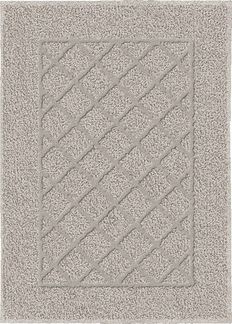Kleine Wolke Frottiervorleger Bridge basalt 50 x 70 cm