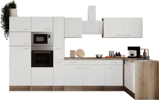 RESPEKTA Winkelküche Oliver, Breite 370 cm, wechselseitig aufbaubar