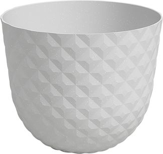 Artevasi Pflanztopf Havana Tropical Kunststoff grau matt Ø 20x17 cm