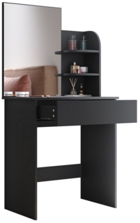 SONNI Schminktisch Schminktische,Mehrere Stile und Größen zur Auswahl,Schwarz und weiß