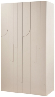 WOOOD Kleiderschrank Rain aus Kiefernholz, Dust Push-to-Open-System