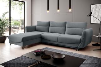 Wohnideebilder Silva Grau Couchgarnitur CO-SIL-LT-04VE