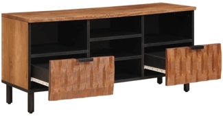 vidaXL TV-Schränk Akazienbraune Oberfläche 100 x 33,5 x 46 cm 4017918