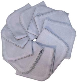 Babymajawelt Waschlappen Baby Stoff Waschlappen Molton Tücher 25x25cm Super Soft, Baumwolle (10-St), Made in Europe, Waschbar, Kosmetiktücher