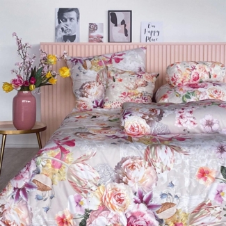 Apelt Mako-Satin Bettwäsche Giorgia rose|135x200 cm + 80x80 cm