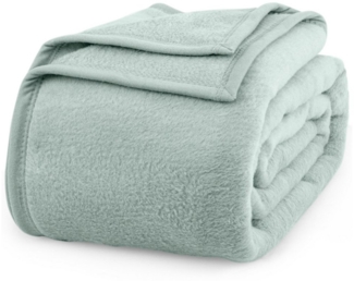 Wohndecke Kuscheldecke weich & flauschig – warme Baumwolldecke Überwurf Sofa, Laynenburg, Decke als Sofa-decke, Couchdecke, Wolldecke aus Baumwollmix