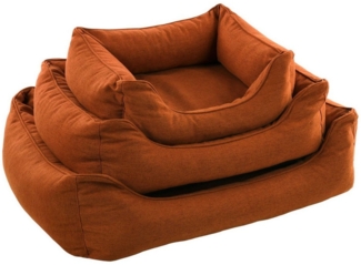 Flamingo Tierbett Hundebett Ziva rechteckig terrakotta