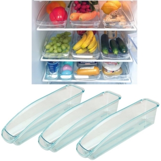 Bestlivings Aufbewahrungsbox KB-04132 (3 St, Größe S), Kühlschrank - Behälter Kühlschrankbox - Hochwertige Aufbewahrungsbox