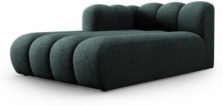 Micadoni Chaise Longue Lupine 2-Sitzer Links Chenille Petrol