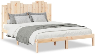 vidaXL Massivholzbett Extra Lang ohne Matratze 140x220 cm 3309229