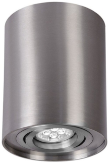 Deckenspots silber D-94mm GU10 IP20 rund schwenkbar