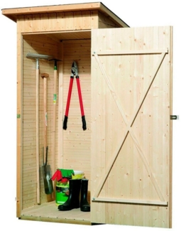 weka Geräteschrank Garten-/Terrassenschrank 361 Gr. 1 Flachdach, 14mm